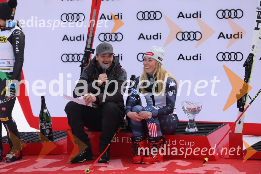  Mitja Šeško, moderator prireditev ;  Mikaela Shiffrin, smučarka (ZDA)59. Zlata lisica, nedelja