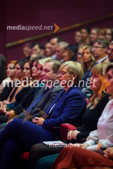  Miha Bobič, predsednik projekta Inženirke in inženirji bomo!; dr. Nataša Pirc Musar, predsednica Republike SlovenijeInženirka leta 2022 je Rosana Kolar