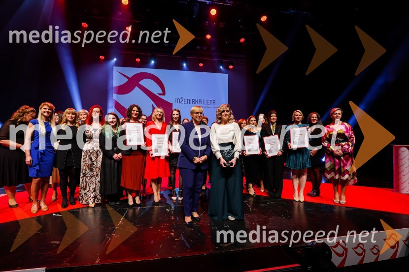 dr. Nataša Pirc Musar, predsednica Republike Slovenije;  Rosana Kolar, Inženirka leta 2022Inženirka leta 2022 je Rosana Kolar