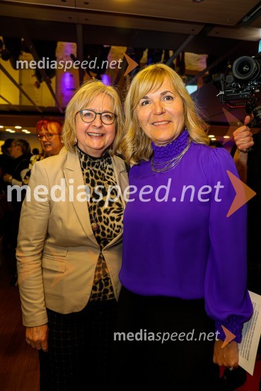  Dagmar von Bohnstein , predsednica upravnega odbora Slovensko-nemške gospodarske zbornice ;  Medeja Lončar, direktorica Siemens Slovenija ter pobudnica izbora Inženirka letaInženirka leta 2022 je Rosana Kolar