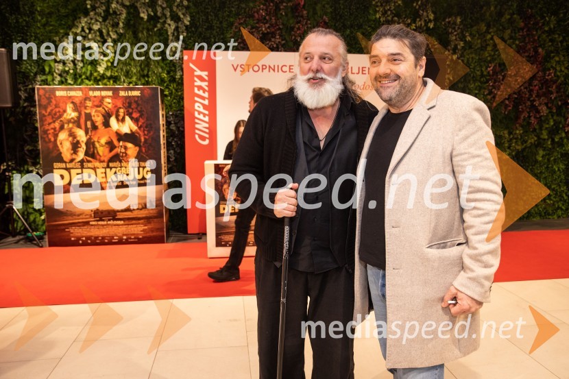  Vinci Vogue Anžlovar, scenarist;  Goran  Navojec, igralecDedek gre na jug premiera, Cineplexx Ljubljana