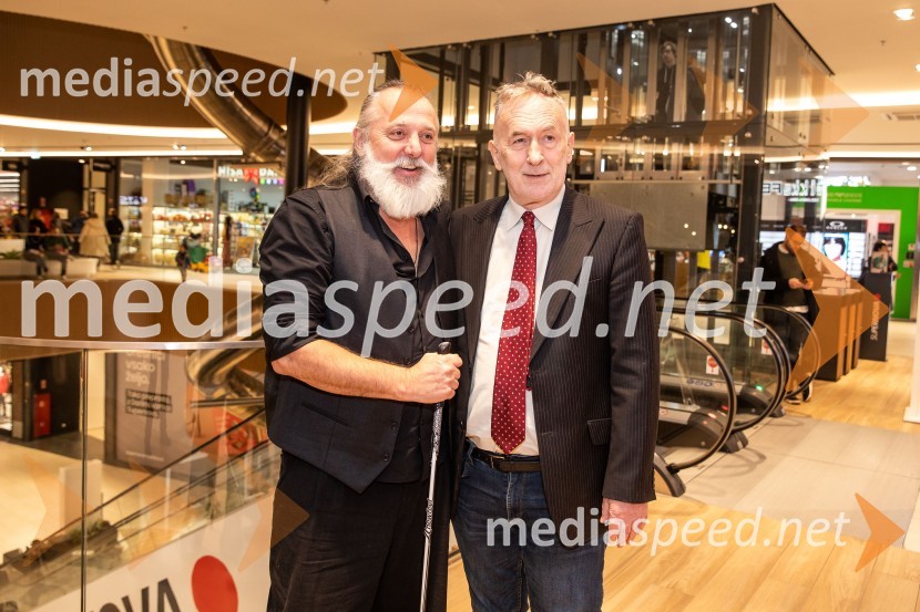  Vinci Vogue Anžlovar, scenarist;  Jonas Žnidaršič, igralecDedek gre na jug premiera, Cineplexx Ljubljana