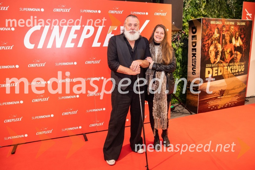  Vinci Vogue Anžlovar, scenarist;  ... Dedek gre na jug premiera, Cineplexx Ljubljana