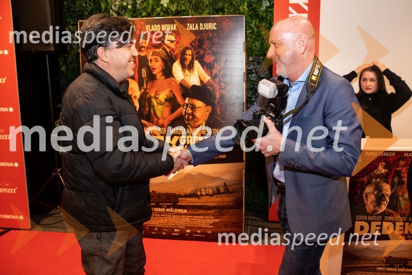  Stevo Pavlović, frizer;  ... Dedek gre na jug premiera, Cineplexx Ljubljana