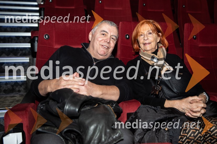 Zoran Predin, glasbenik;  Helga  LapajneDedek gre na jug premiera, Cineplexx Ljubljana