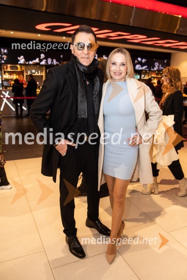  Branko Djurić, igralec;  Tanja Ribič, igralkaDedek gre na jug premiera, Cineplexx Ljubljana