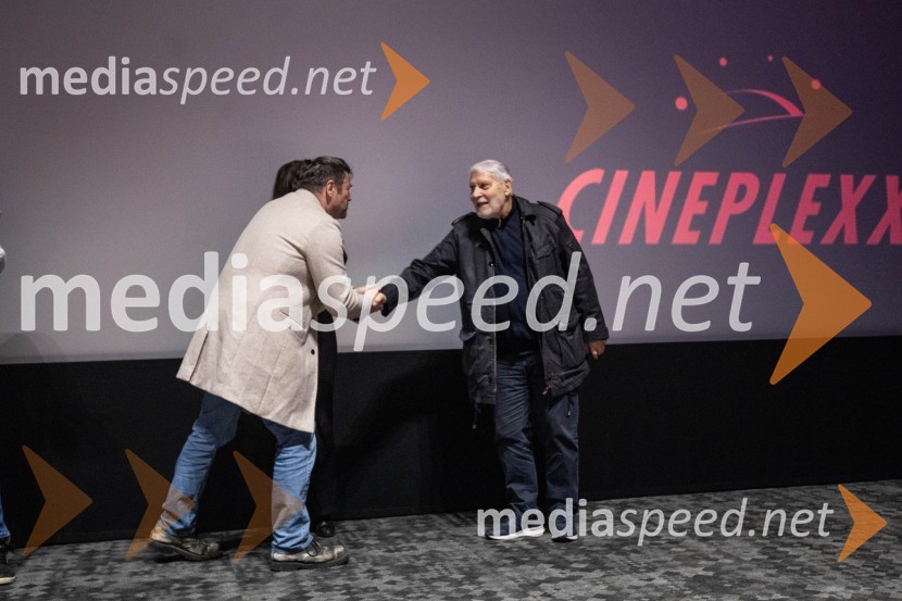  Goran  Navojec, igralec;  Boris Cavazza, igralecDedek gre na jug premiera, Cineplexx Ljubljana