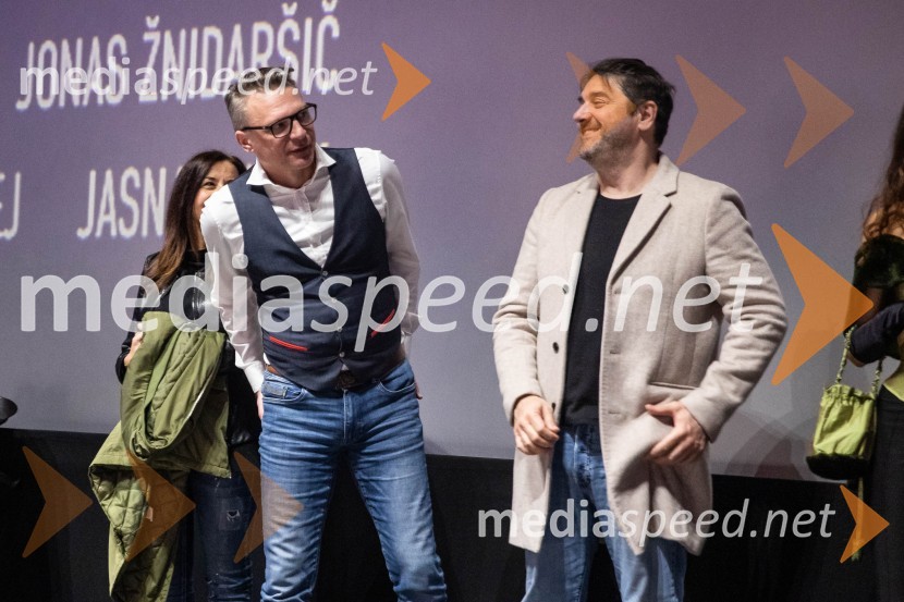  Nenad Tokalić, igralec;  Goran  Navojec, igralecDedek gre na jug premiera, Cineplexx Ljubljana