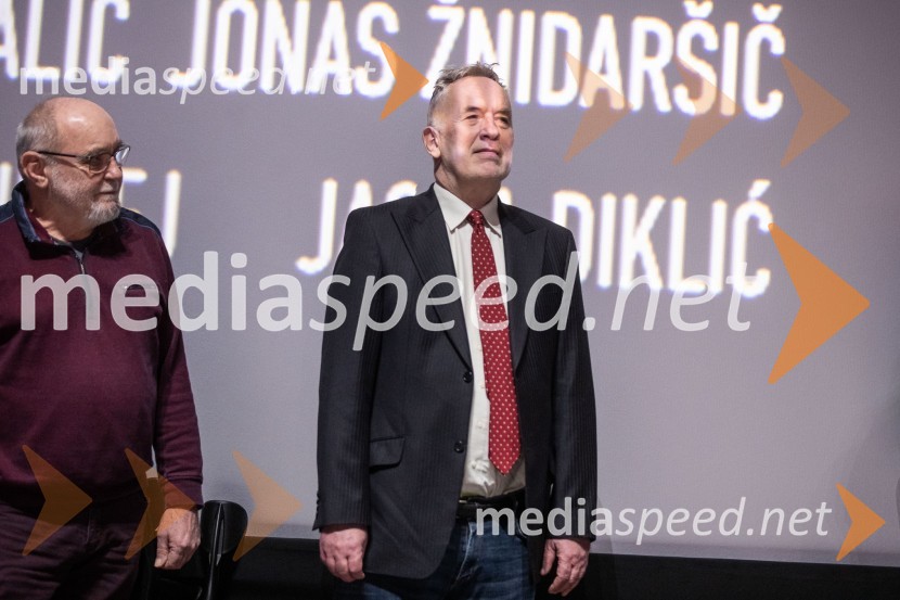  Branislav Brana Srdić , filmski producent;  Jonas Žnidaršič, igralecDedek gre na jug premiera, Cineplexx Ljubljana