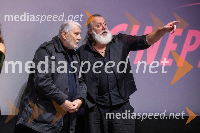  Boris Cavazza, igralec;  Vinci Vogue Anžlovar, scenaristDedek gre na jug premiera, Cineplexx Ljubljana