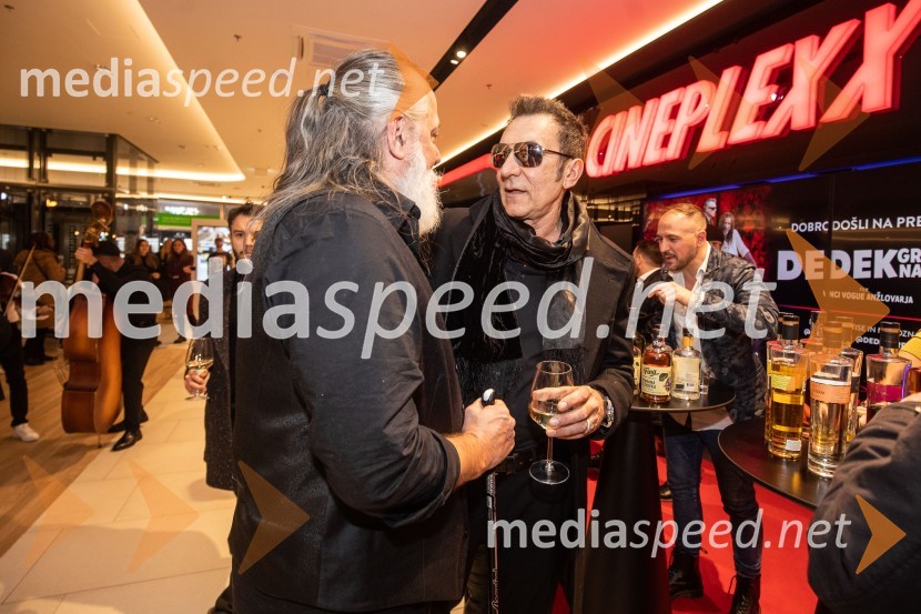  Vinci Vogue Anžlovar, scenarist;  Branko Djurić, igralecDedek gre na jug premiera, Cineplexx Ljubljana