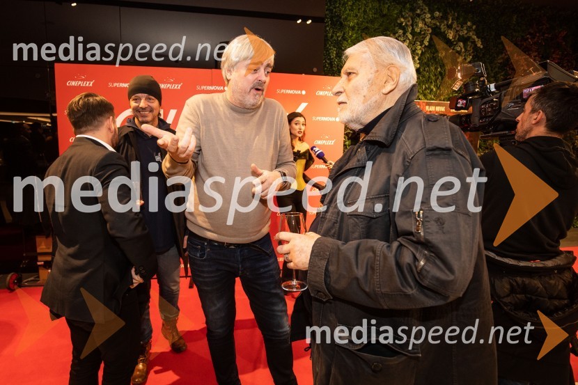  Marko Miladinović - Mile, igralec;  Boris Cavazza, igralecDedek gre na jug premiera, Cineplexx Ljubljana