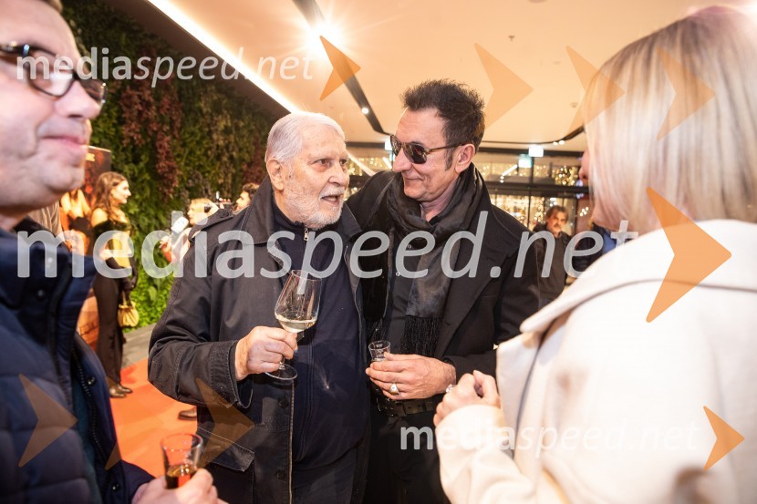  Boris Cavazza, igralec;  Branko Djurić, igralecDedek gre na jug premiera, Cineplexx Ljubljana