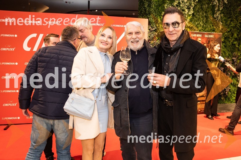  Tanja Ribič, igralka;  Boris Cavazza, igralec;  Branko Djurić, igralecDedek gre na jug premiera, Cineplexx Ljubljana