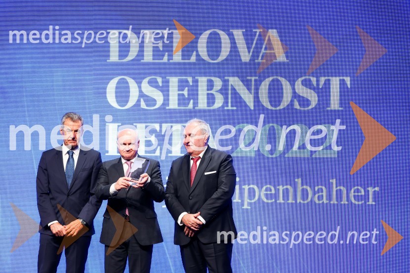  Stojan Petrič, nekdanji predsednik uprave družbe FMR;  Marjan  Pipenbaher, gradbeni inženir, Ponting;  Bojan Budja, odgovorni urednik, DeloDelova osebnost leta 2022 je Marjan Pipenbaher