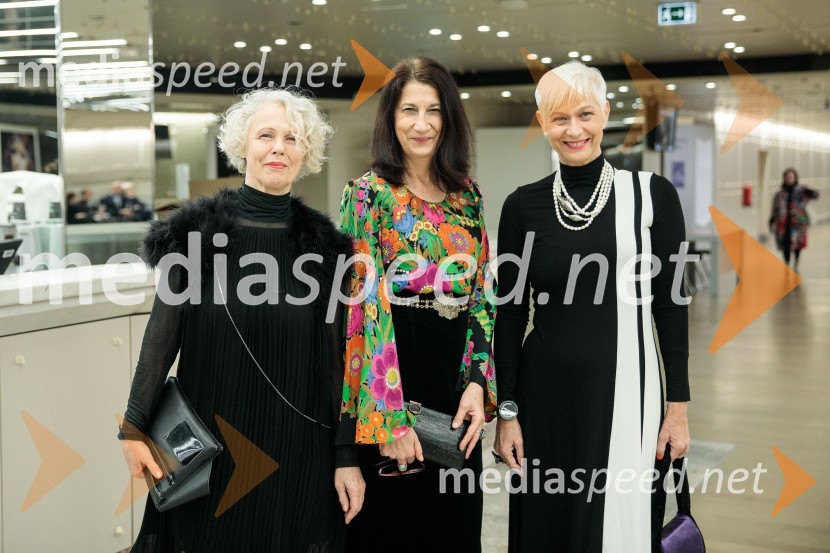  Mojca Makuc, modna oblikovalka;  Nataša Jelič, prevajalka, novinarka;  Barbra Drnač, novinarka, plesalka, koreografinja in televizijska voditeljicaGiselle, romantični balet v dveh dejanjih