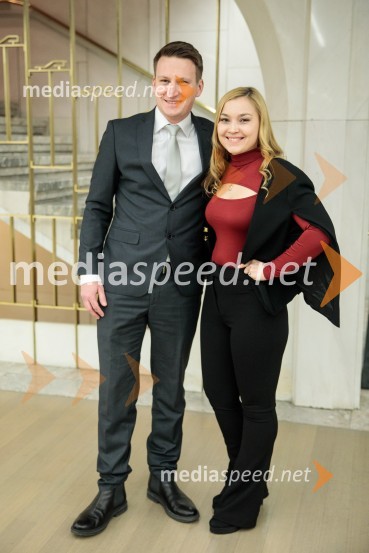  Nejc Avbelj, pomočnik direktorja / Muzej za arhitekturo in oblikovanje;  Eva Černe Avbelj, operna solistkaGiselle, romantični balet v dveh dejanjih