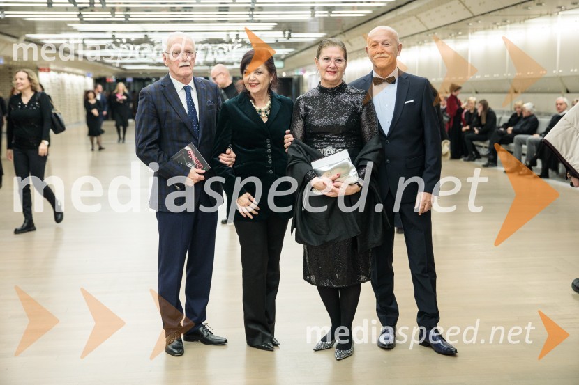  Andrej Guček, zdravnik; doc.dr. Nena Kopčavar Guček, zdravnica;  Polona  Praprotnik;  Frane Praprotnik, podjetnikGiselle, romantični balet v dveh dejanjih