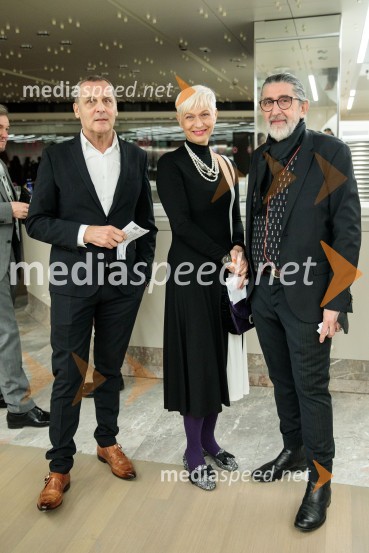  Danilo Rošker, direktor SNG Maribor;  Barbra Drnač, novinarka, plesalka, koreografinja in televizijska voditeljica;  Leo Kulaš, kostumografGiselle, romantični balet v dveh dejanjih