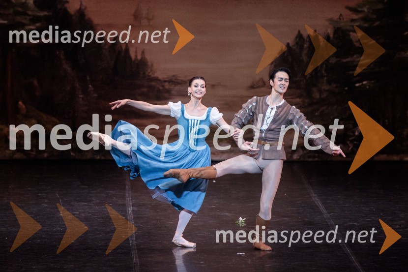  Anastasia Matvienko, baletna plesalka;  Kenta Yamamoto, baletnikGiselle, romantični balet v dveh dejanjih