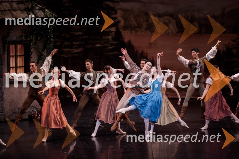  Kenta Yamamoto, baletnik;  Anastasia Matvienko, baletna plesalkaGiselle, romantični balet v dveh dejanjih