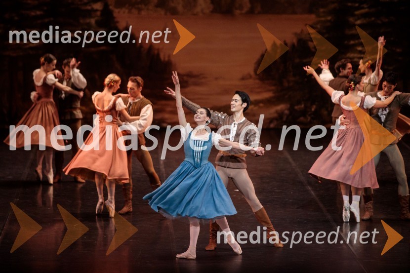  Anastasia Matvienko, baletna plesalka;  Kenta Yamamoto, baletnikGiselle, romantični balet v dveh dejanjih