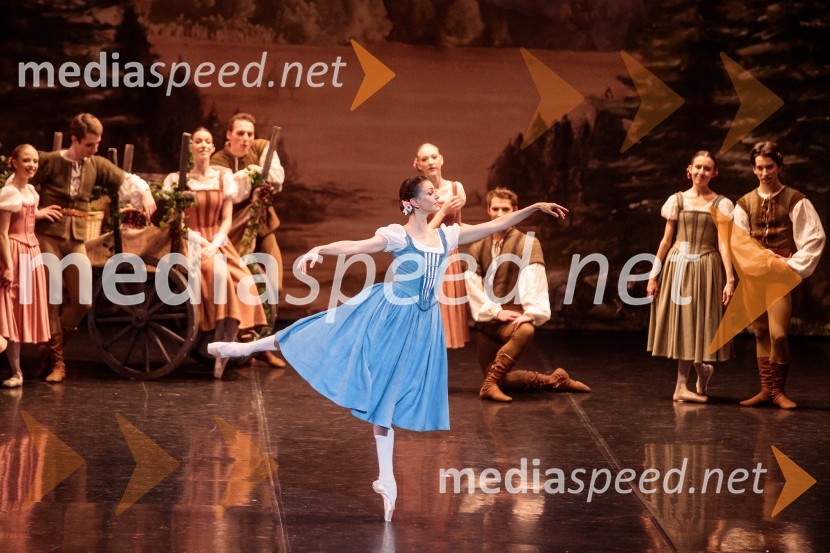  Anastasia Matvienko, baletna plesalkaGiselle, romantični balet v dveh dejanjih