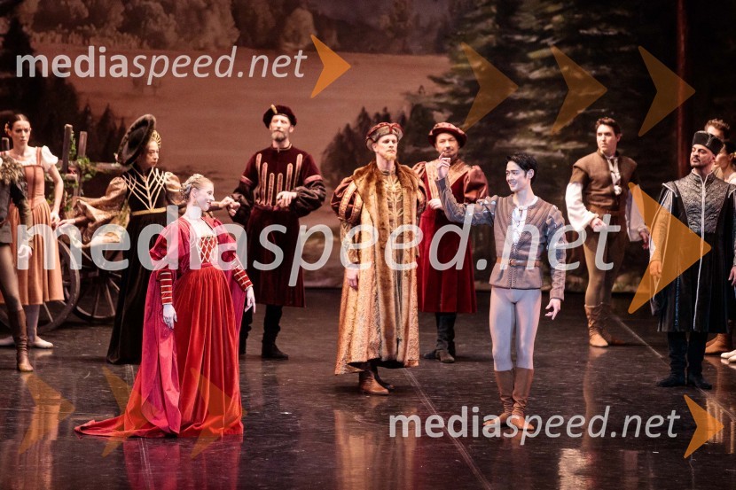  Nina Noč, balerina;  Kenta Yamamoto, baletnikGiselle, romantični balet v dveh dejanjih