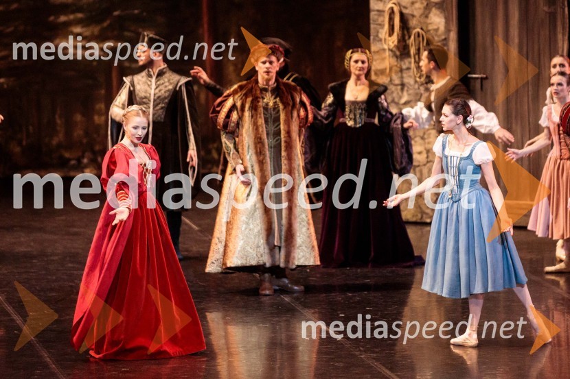  Nina Noč, balerina;  Anastasia Matvienko, baletna plesalkaGiselle, romantični balet v dveh dejanjih