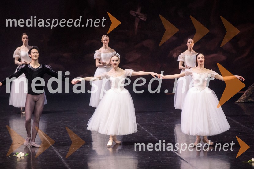  Kenta Yamamoto, baletnik;  Tjaša Kmetec, balerina;  ... Giselle, romantični balet v dveh dejanjih