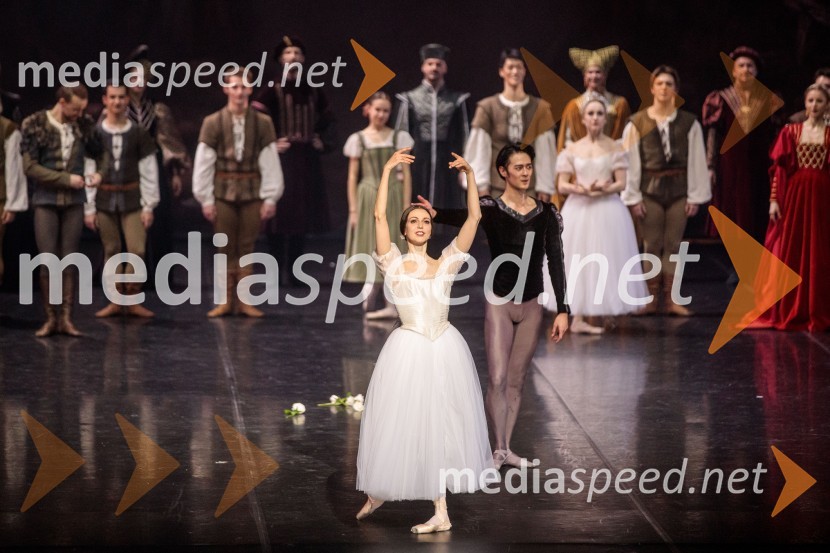  Anastasia Matvienko, baletna plesalka;  Kenta Yamamoto, baletnikGiselle, romantični balet v dveh dejanjih