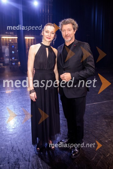  Agnès Letestu, baletna plesalka;  Renato Zanella, umetniški direktor ljubljanskega baletaGiselle, romantični balet v dveh dejanjih