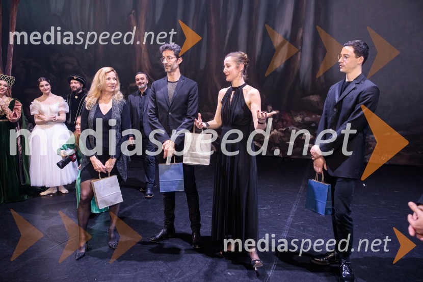  Anael Martín, baletna plesalka;  José  Carlos Martinez , koreograf;  Agnès Letestu, baletna plesalka;  Iñaki Cobos Guerrero, kostumograf in scenografGiselle, romantični balet v dveh dejanjih