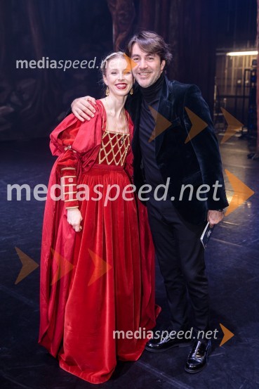  Nina Noč, balerina;  Edward Clug, umetniški direktor, Balet SNG MariborGiselle, romantični balet v dveh dejanjih