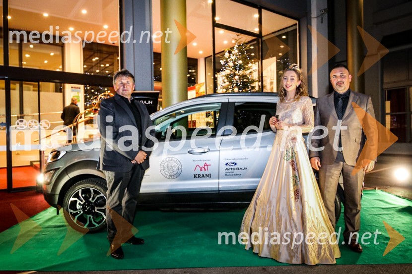  Dušan Rajh, Avto Rajh d.o.o. Ljutomer - Murska Sobota;  Maja Pečarič, Vinska kraljica Slovenije 2023;  Damjan Rajh, Avto RajhVinska kraljica Slovenije 2023 je Maja Pečarič