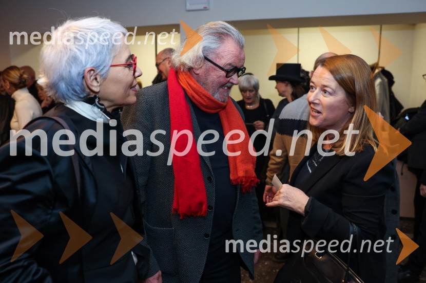  Alja Predan, dramaturginja SLG Celje, nekdanja umetniška direktorica Festivala Borštnikovo srečanje;  Ranko Novak, oblikovalec;  Petra Škofic, vodja kabineta predsednika Vlade Republike SlovenijeOblast teme, premiera drame v SLG Celje