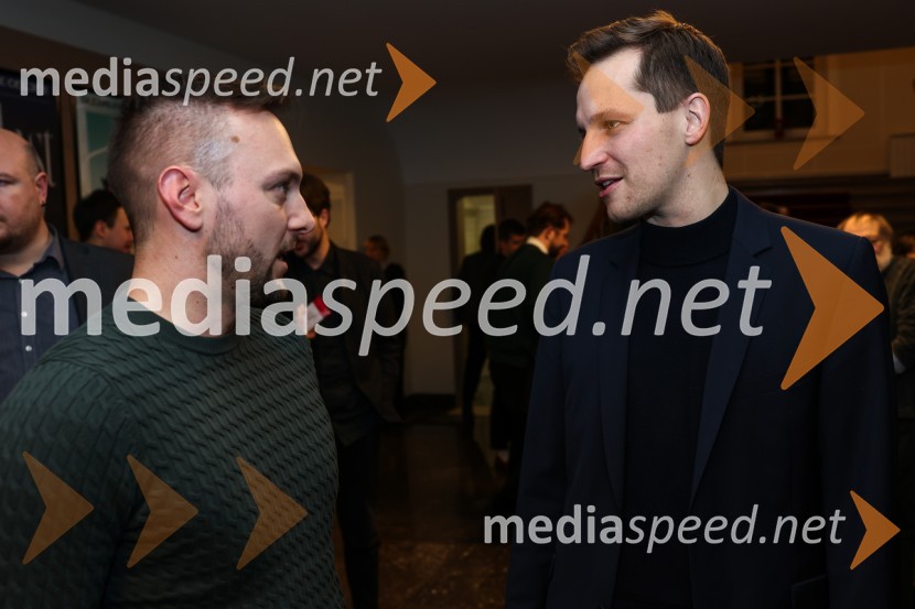  Nejc Kovačič, vodja službe za komuniciranje Muzeja in galerij mesta Ljubljane;  Matija Kovač, župan, MO CeljeOblast teme, premiera drame v SLG Celje