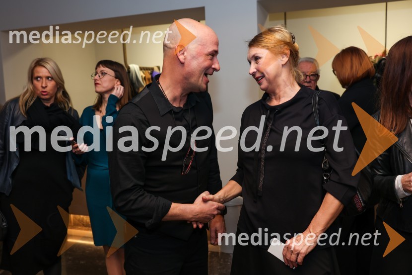  Miha Golob, upravnik in umetniški vodja, SLG Celje;  Darja Reichman, igralkaOblast teme, premiera drame v SLG Celje