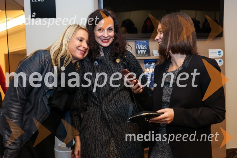  Tatjana Doma, dramaturginja SLG Celje;  Daša Skrt, pedagoginja in koreografka;  Milana Simonič, marketing SNG Drama LjubljanaOblast teme, premiera drame v SLG Celje