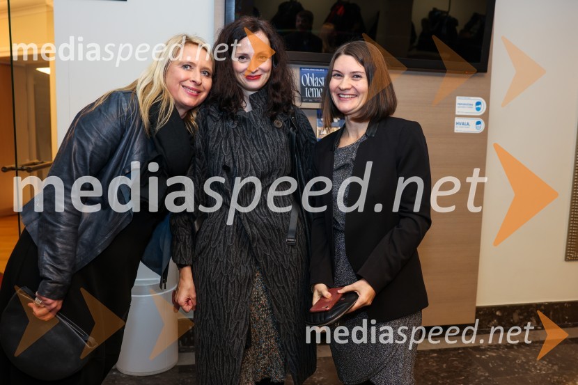  Tatjana Doma, dramaturginja SLG Celje;  Daša Skrt, pedagoginja in koreografka;  Milana Simonič, marketing SNG Drama LjubljanaOblast teme, premiera drame v SLG Celje