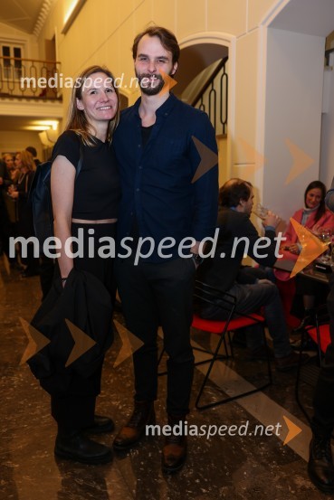  Maša Pelko, režiserka;  Blaž Dolenc, igralecOblast teme, premiera drame v SLG Celje