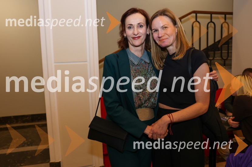  Saša  Pavček, igralka, Predsednica združenja dramskih umetnikov Slovenije, prejemnica Borštnikovega prstana;  Maša Pelko, režiserkaOblast teme, premiera drame v SLG Celje