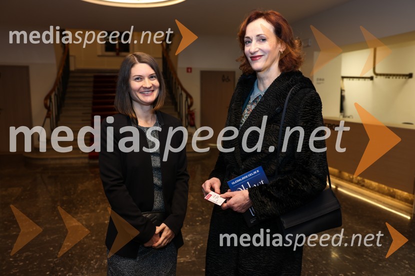  Milana Simonič, marketing SNG Drama Ljubljana;  Saša  Pavček, igralka, Predsednica združenja dramskih umetnikov Slovenije, prejemnica Borštnikovega prstanaOblast teme, premiera drame v SLG Celje