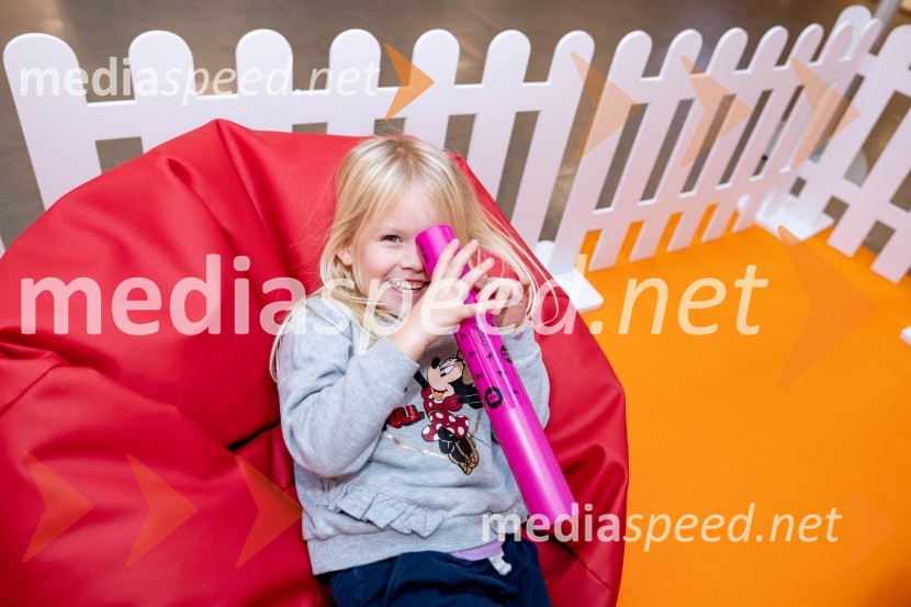 Glasbeno doživetje za otroke v Citycentru Celje: Kreativna glasbena igralnica – inštrumentalnica NA GLAS