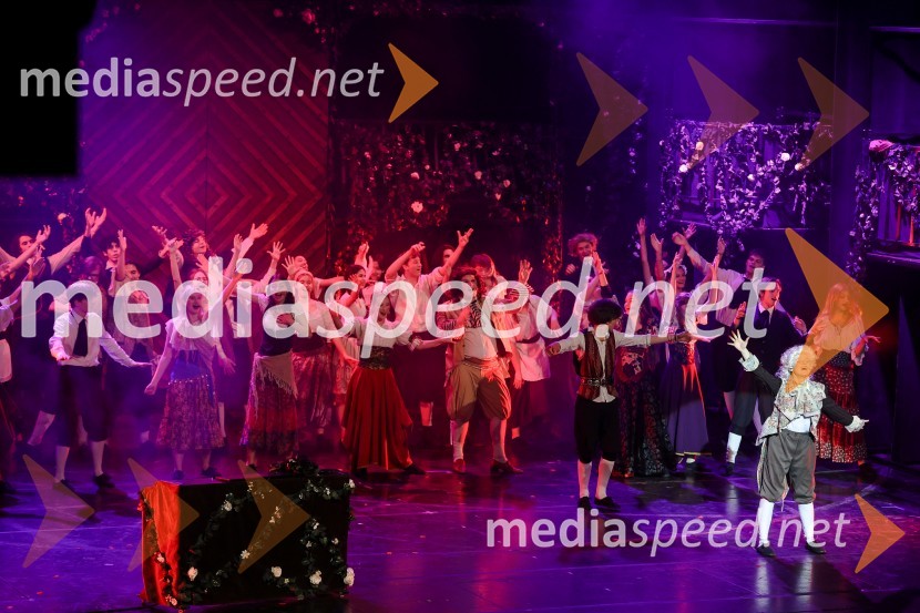 Muzikal Figarova svatba II. gimnazije Maribor v Cankarjevem domu