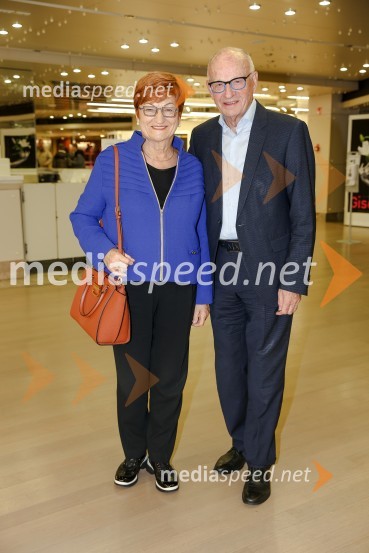 prof. dr.  Danica  Purg,  direktorica IEDC Poslovna šola Bled;  Arnold Walravens, profesor IEDCMuzikal Figarova svatba II. gimnazije Maribor v Cankarjevem domu