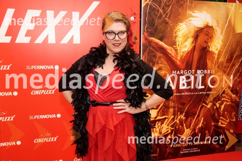  Irina Kysselef, frizerkaBabilon, premiera v Cineplexx Ljubljana
