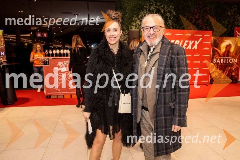  Tea Hegeduš, urednica revije Gloss;  Milan Gačanovič - Gacho, modni guruBabilon, premiera v Cineplexx Ljubljana