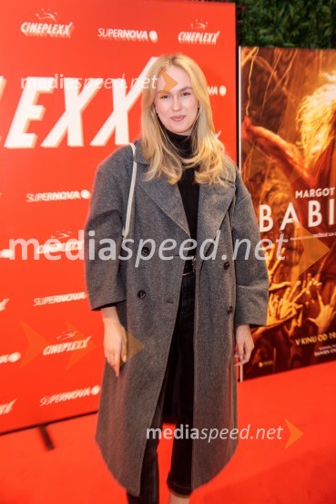  Melani Mekicar, radijska in televizijska voditeljicaBabilon, premiera v Cineplexx Ljubljana