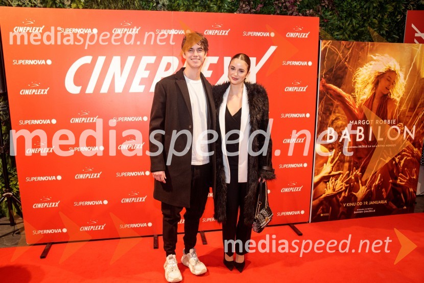  Kal Gornik;  Iiana Mali, modelBabilon, premiera v Cineplexx Ljubljana